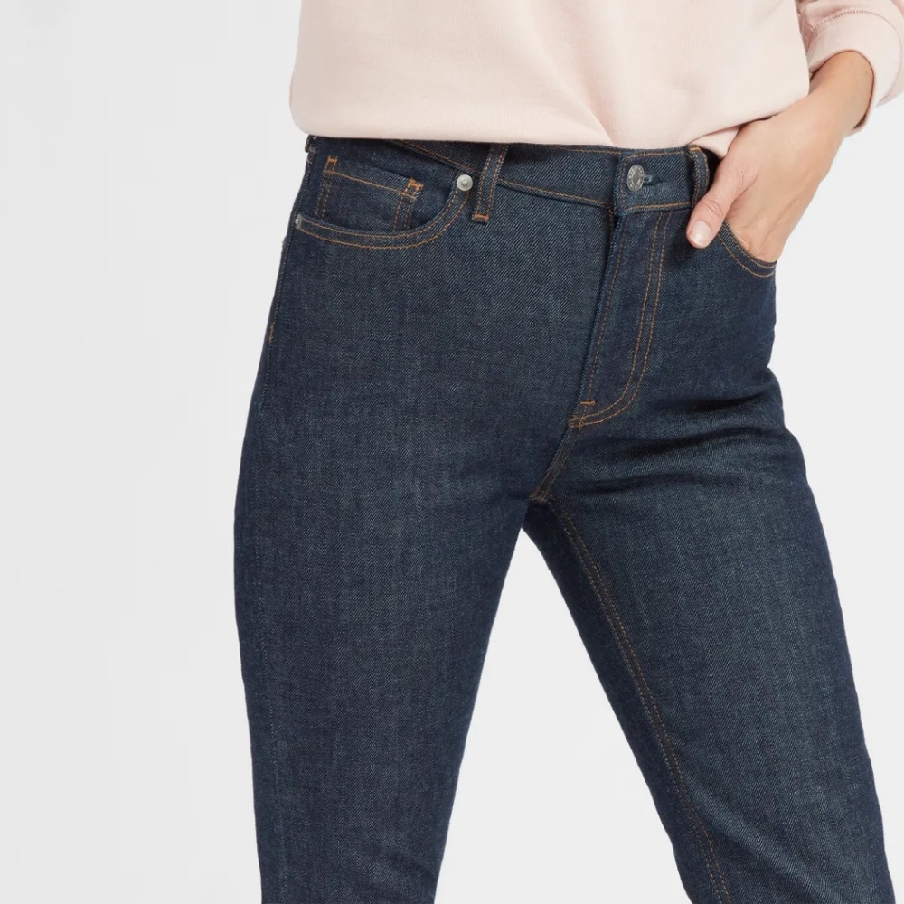 Everlane high rise skinny jeans